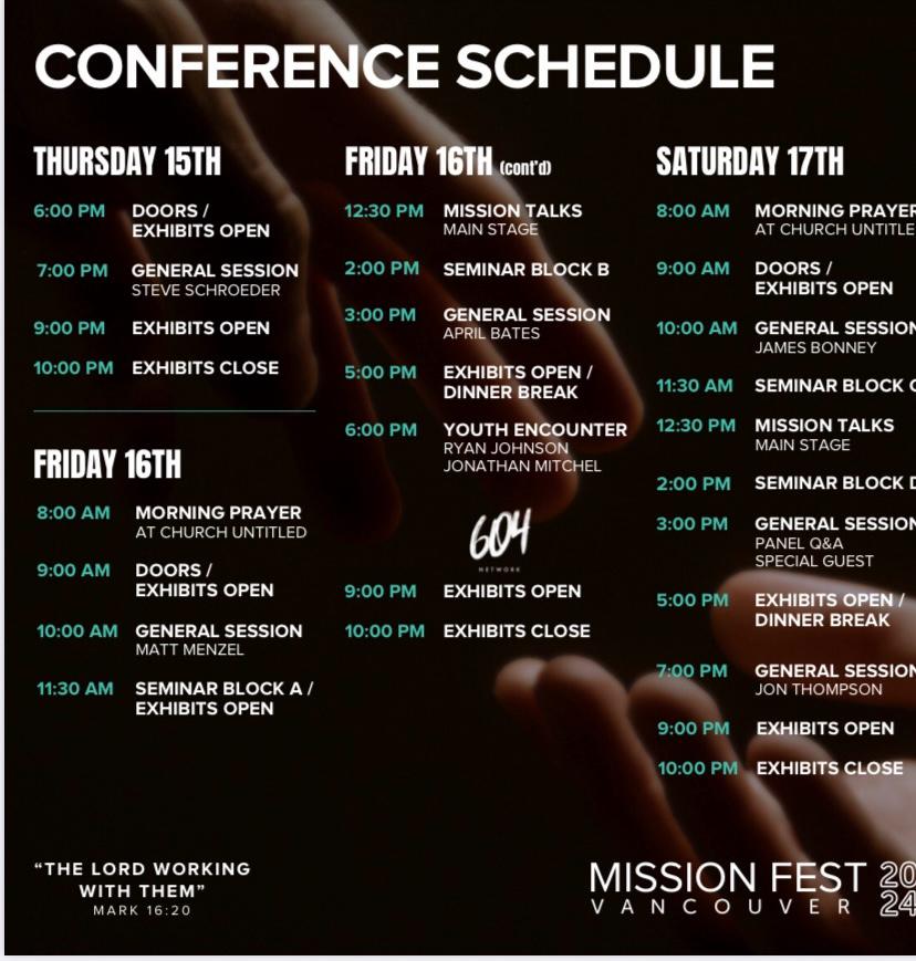 MissionsFest 2024 Nelson Avenue Community Church